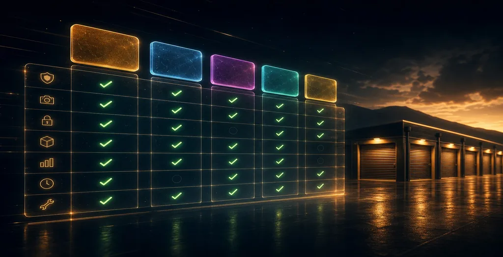 Storage facility management software comparison matrix